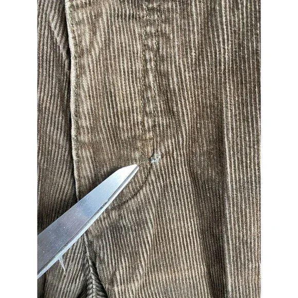 Patagonia Organic Cotton Brown Corduroy Pants Men size 33 Classic 31" - Picture 5 of 16